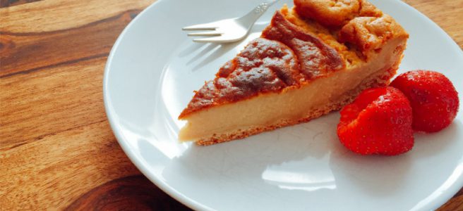Veganer Käsekuchen